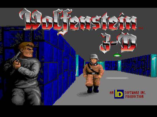 Ретро-игры - порт Wolfenstein 3D на Sega MegaDrive –играть надо с драйвом!